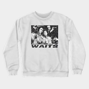 Dark Spooky Style | Tom Waits Crewneck Sweatshirt